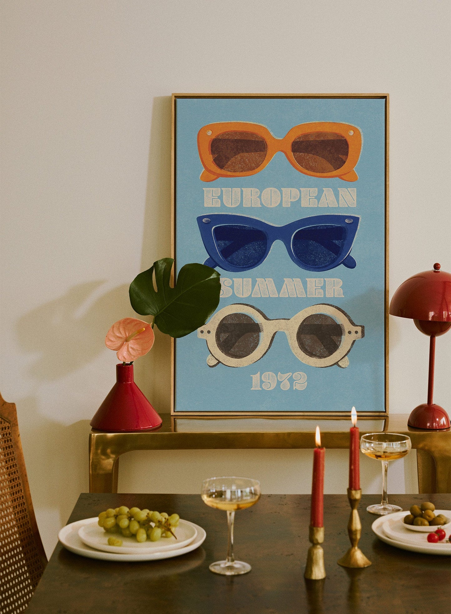 Sunny Trio, Poster